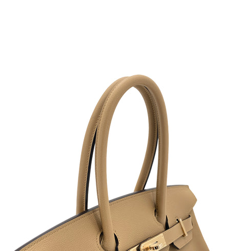 HERMES SHOULDER BIRKIN 29 POUSSIERE EVERCOLOR HAND BAG K PGHW 90305670