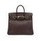 HERMES HAUT A COURROIES 28 CHOCOLAT EPSOM HAND BAG □J PHW 90305673 - PURPOSE