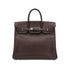 HERMES HAUT A COURROIES 28 CHOCOLAT EPSOM HAND BAG □J PHW 90305673 - PURPOSE