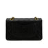 CHANEL VINTAGE CLASSIC FLAP SMALL CHAIN SHOULDER BAG BLACK LAMB SKIN 90305675 - PURPOSE