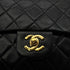 CHANEL VINTAGE CLASSIC FLAP SMALL CHAIN SHOULDER BAG BLACK LAMB SKIN 90305675 - PURPOSE