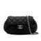 CHANEL MATELASSE COCOMARK ROUND CHAIN SHOULDER BAG BLACK LEATHER 90305895 - PURPOSE