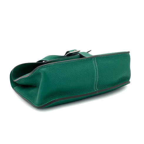 HERMES HALZAN 31 VERT VERTIGO TAURILLON CLEMENCE 5WAY HAND SHOULDER BAG A PHW 90305896 - PURPOSE
