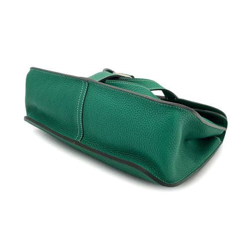 HERMES HALZAN 31 VERT VERTIGO TAURILLON CLEMENCE 5WAY HAND SHOULDER BAG A PHW 90305896 - PURPOSE