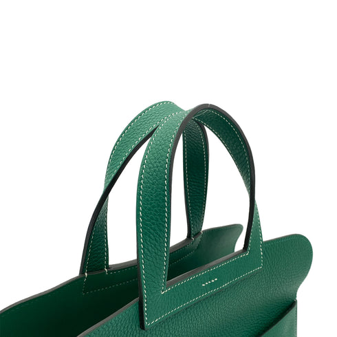 HERMES HALZAN 31 VERT VERTIGO TAURILLON CLEMENCE 5WAY HAND SHOULDER BAG A PHW 90305896 - PURPOSE
