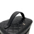 CHANEL MATELASSE VANITY HAND BAG BLACK LAMB SKIN 90305899