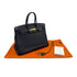 HERMES BIRKIN 35 BLACK TOGO HAND BAG □K GHW 90305900 - PURPOSE