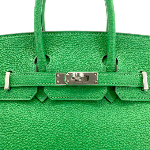 HERMES BIRKIN 25 BAMBOU TOGO HAND BAG W PHW 90305902