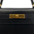 HERMES KELLY 28 SELLIER BLACK BOXCALF HAND SHOULDER BAG 〇Z GHW 90305903