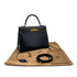 HERMES KELLY 28 SELLIER BLACK BOXCALF HAND SHOULDER BAG 〇Z GHW 90305903