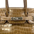 HERMES BIRKIN 30 BROWN CROCODILE NILOTICUS HAND BAG □M PHW 90305904 - PURPOSE