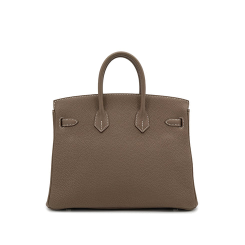 HERMES BIRKIN 25 ETOUPE TOGO HAND BAG A PHW 90305907 - PURPOSE