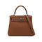 HERMES KELLY 25 RETOURNE GOLD TOGO HAND SHOULDER BAG C PHW 90305908 - PURPOSE