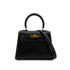 HERMES MINI KELLY 20 BLACK BOXCALF HAND SHOULDER BAG 〇W GHW 90305909 - PURPOSE