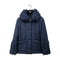 CHANEL LION BUTTON COAT NAVY POLYESTER 38 P50 RTW 90305913
