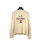 CHANEL LA PAUSA COCOMARK KNIT TOPS BEIGE CASHMERE 42 P60 RTW 90305915