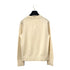 CHANEL LA PAUSA COCOMARK KNIT TOPS BEIGE CASHMERE 42 P60 RTW 90305915