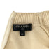 CHANEL LA PAUSA COCOMARK KNIT TOPS BEIGE CASHMERE 42 P60 RTW 90305915