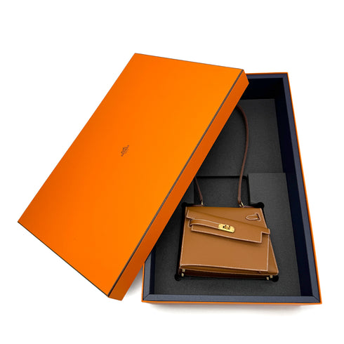 HERMES KELLY 20 SELLIER EN DESORDRE GOLD EPSOM SHOULDER BAG B GHW 90305997 - PURPOSE