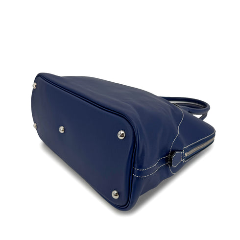 HERMES BOLIDE RELAX 35 BLUE SAPHIR VEAU SIKKIM HAND BAG T PHW 90305998 - PURPOSE