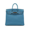 HERMES HAUT A COURROIES 28 BLUE JEAN TOGO HAND BAG ▢I PHW 90306001 - PURPOSE