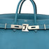 HERMES HAUT A COURROIES 28 BLUE JEAN TOGO HAND BAG ▢I PHW 90306001 - PURPOSE