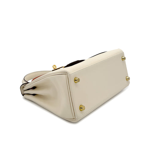 HERMES KELLY 25 COLORMATIC RETOURNE NATA CHAI CUIVRE MAUVE SYLVESTRE BLUE BRUME LIME VEAU SWIFT HAND SHOULDER BAG U GHW 90306261