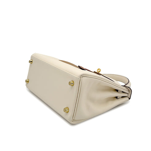 HERMES KELLY 25 COLORMATIC RETOURNE NATA CHAI CUIVRE MAUVE SYLVESTRE BLUE BRUME LIME VEAU SWIFT HAND SHOULDER BAG U GHW 90306261