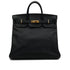 HERMES HAUT A COURROIES 40 BLACK TOGO HAND BAG □F GHW 90306275 - PURPOSE