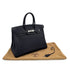 HERMES BIRKIN 35 BLUE INDIGO TOGO HAND BAG □D PHW 90306276 - PURPOSE