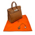 HERMES HAUT A COURROIES 28 GOLD TOGO HAND BAG □I PHW 90306278
