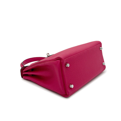 HERMES KELLY 25 RETOURNE FRANBOISE TOGO HAND SHOULDER BAG B PHW 90306281 - PURPOSE