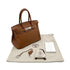HERMES BIRKIN 30 GOLD TAURILLON CLEMENCE HAND BAG □N PHW 90306286 - PURPOSE