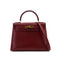HERMES KELLY 28 SELLIER ROUGE H BOXCALF HAND SHOULDER BAG 〇W GHW 90306287 - PURPOSE
