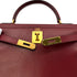 HERMES KELLY 28 SELLIER ROUGE H BOXCALF HAND SHOULDER BAG 〇W GHW 90306287 - PURPOSE