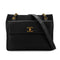 CHANEL VINTAGE BIG COCO CHAIN SHOULDER BAG BLACK LAMB SKIN 90306317 - PURPOSE