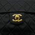 CHANEL VINTAGE MINI SQUARE 17 CHAIN SHOULDER BAG BLACK LAMB SKIN 90306330 - PURPOSE