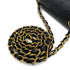 CHANEL VINTAGE MINI SQUARE 17 CHAIN SHOULDER BAG BLACK LAMB SKIN 90306330 - PURPOSE