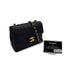 CHANEL VINTAGE MINI SQUARE 17 CHAIN SHOULDER BAG BLACK LAMB SKIN 90306330 - PURPOSE