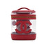 CHANEL VINTAGE VANITY HAND BAG CLEAR RED LEATHER 90306339 - PURPOSE
