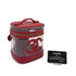 CHANEL VINTAGE VANITY HAND BAG CLEAR RED LEATHER 90306339 - PURPOSE
