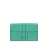 HERMES JIGE DUO LAGON SWIFT CLUTCH BAG □L 90306368 - PURPOSE