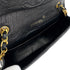 CHANEL VINTAGE BIG COCO ROUND CHAIN SHOULDER BAG BLACK OSTRICH 90306511 - PURPOSE