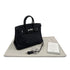 HERMES BIRKIN 25 BLACK TOGO HAND BAG A PALLADIUM HARDWARE 90306512 - PURPOSE