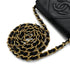 CHANEL VINTAGE COCOMARK MATELASSE CHAIN SHOULDER BAG BLACK LAMB SKIN 90306513 - PURPOSE