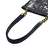 CHANEL VINTAGE TRIPLE COCO CHAIN TOTE BAG NAVY VINYL LAMB SKIN 90306517 - PURPOSE