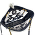 CHANEL VINTAGE TRIPLE COCO CHAIN TOTE BAG NAVY VINYL LAMB SKIN 90306517 - PURPOSE