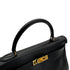 HERMES KELLY 35 RETOURNE BLACK EVERCALF HAND SHOULDER BAG 〇Z GHW 90306561 - PURPOSE