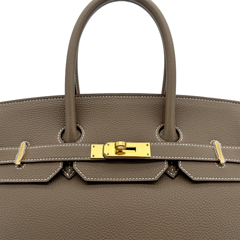 HERMES BIRKIN 35 ETOUPE TOGO HAND BAG A GHW 90306846 - PURPOSE