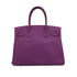 HERMES BIRKIN 30 ANEMONE TOGO HAND BAG □R PHW 90306847 - PURPOSE